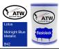 Preview: Lotus, Midnight Blue Metallic, B42: 500ml Lackdose, von ATW Autoteile West.